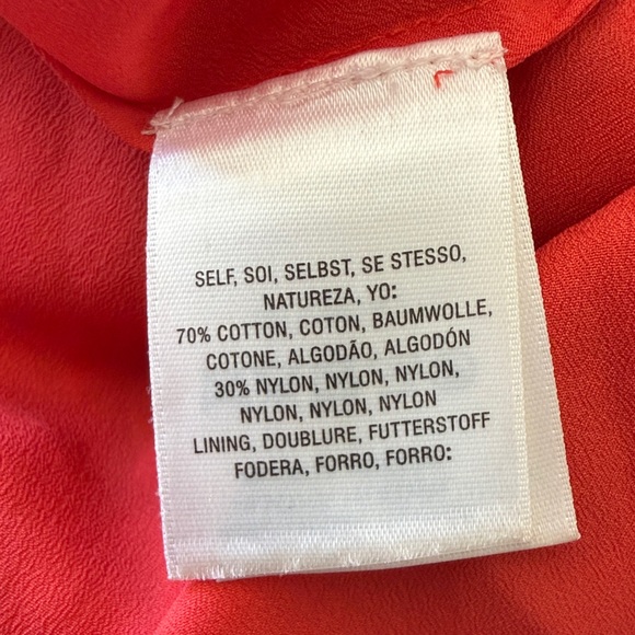 Free People Red Lace High-Low Dress 2 XS - Picture 10 of 10